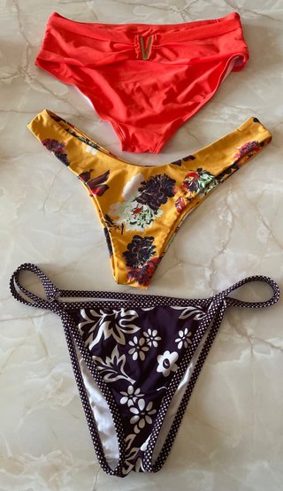 Lote de bikinis y braguitas
