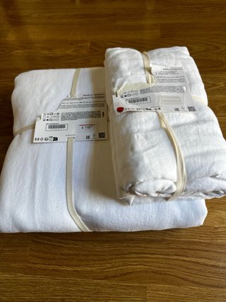 Funda nórdica y fundas almohada lino