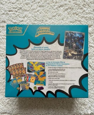 Pokemon ETB Pokemon Heroes Ascendentes Español