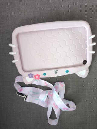 Funda infantil tablet gato con correa 7'5x 4'5