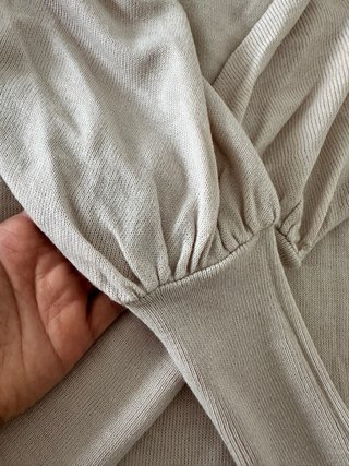 Jersey Zara punto rosa palo Talla S