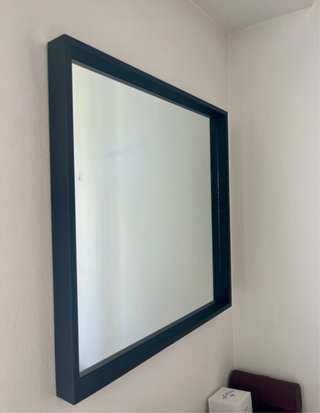 Espejo de pared Ikea negro