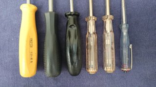 Lote de 6 destornilladores
