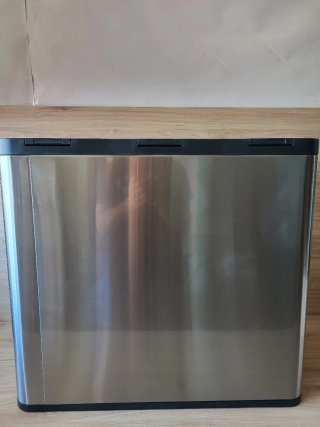 EKO Cubo Basura Reciclaje 60L 3 Compartimentos