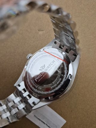 Orologio Philip Watch Uomo Nero Argento