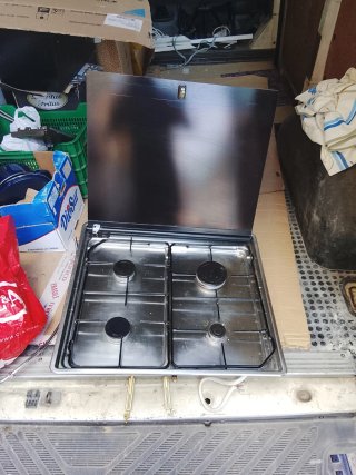 Placa de gas para empotrar