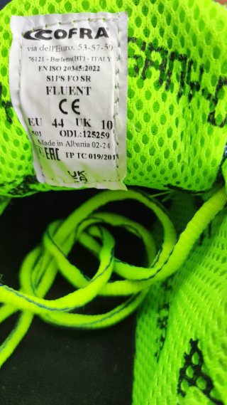 Zapatos de seguridad Cofra Talla 44