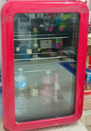 Nevera de Bebidas Roja Klarstein