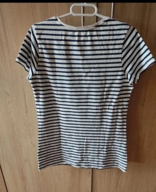 Camiseta rayas manga corta mujer nueva