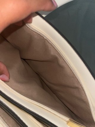 Bolso Beige y Blanco
