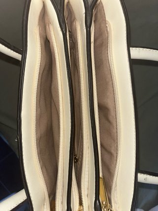 Bolso Beige y Blanco