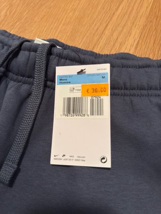 Pantalón corto Nike azul