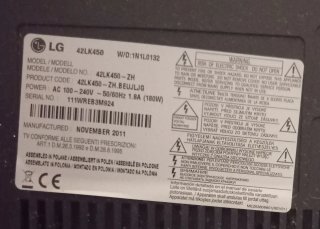 Televisor LG Negro