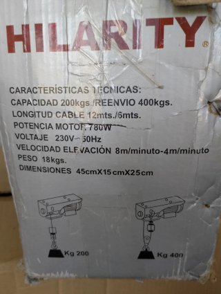 Polipasto electrico