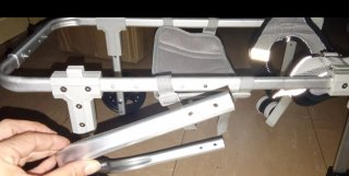 Silla de ruedas para perro 4 ruedas!!