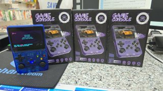 Consola Portátil Anbernic RG356S Azul/Morado