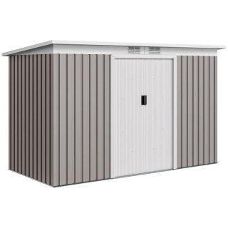 Caseta Jardín Exterior 3,2 m² Metal