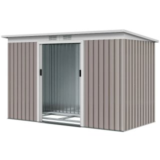 Caseta Jardín Exterior 3,2 m² Metal
