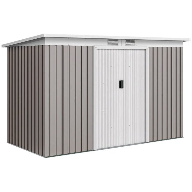 Caseta Jardín Exterior 3,2 m² Metal