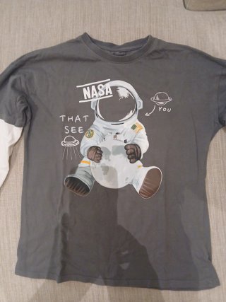 Camiseta para niño 12 años NASA Astronauta SHEIN G
