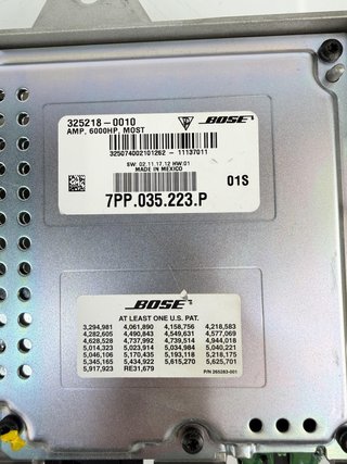 7PP035223P Amplificador Porsche Cayenne 2010-2014