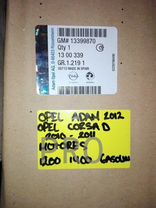 Radiador opel adam opel corsa D USADO