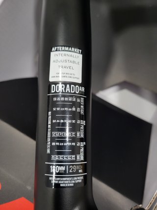 Horquilla Manitou Mezzer Pro 29" 180mm