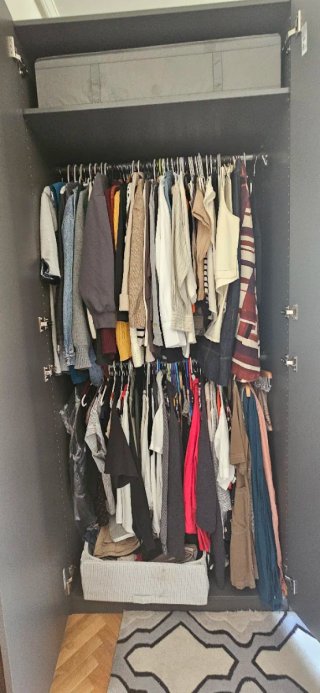 Armario IKEA 235x275 Gris