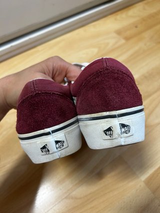 Vans Old Skool Plataforma Granate Talla 38