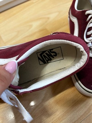 Vans Old Skool Plataforma Granate Talla 38