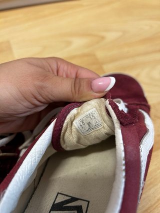 Vans Old Skool Plataforma Granate Talla 38