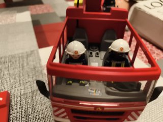 Camión Bomberos Playmobil con Escalera
