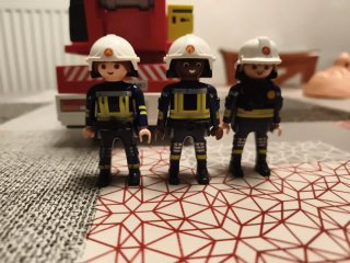 Camión Bomberos Playmobil con Escalera