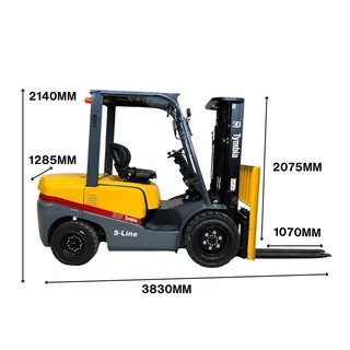 Carretilla Diésel 3500kg 4500mm Euro5 *SIN IVA