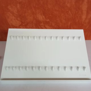 Expositor bolígrafos 12 unidades blanco