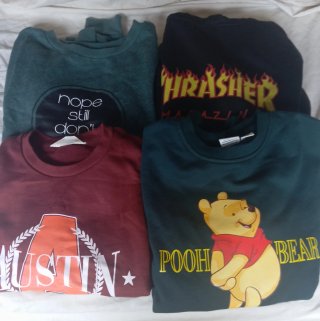 Pack 4 Sudaderas Variadas