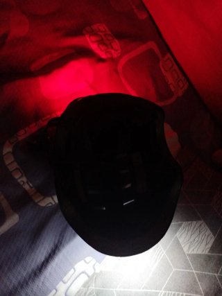 Casco para bici o patinete con Luz LED Trasera