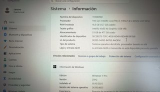 Portátil Lenovo Thinkpad T14 Gen2 11th Gen 512GB S