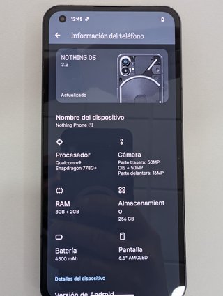 Nothing Phone (1) Negro