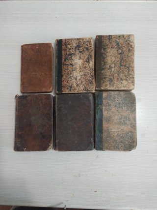 6 libros Don Quijote muy antiguos