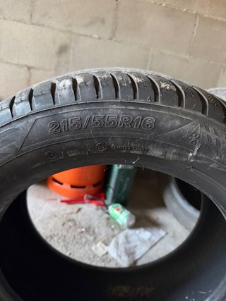 Ruedas de coche 215/55 R16 las 4 por 80