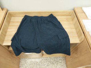 Pantalón corto Comilaka Corduroy Azul marino
