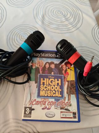 High School Musical + 2 Micrófonos PS2