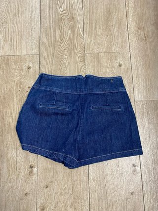 Pantalones cortos vaqueros de talle alto