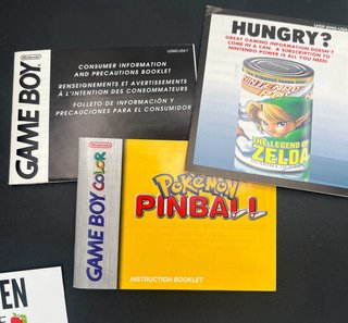 Pokemon Pinball Game Boy Color Nintendo