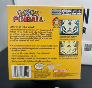Pokemon Pinball Game Boy Color Nintendo