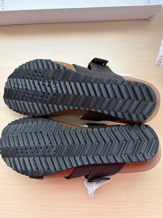Sandalias Geox negras mujer