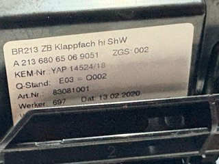 AIREADOR CENTRAL Mercedes-Benz Clase E (BM 213) Berlina (08.2016->)