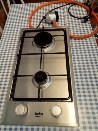 Encimera de gas Beko 2 fuegos