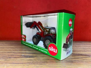 Tractor con pala Siku Massey Ferguson 1:50